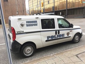 One of the Windsor Police Service's new prisoner transport vehicles. Photographed April 16, 2019.