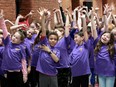 Sandwich West Public School students participate in Music Monday Concert at the University of Windsor's School of Creative Arts May 6, 2019. The children were joined by University of Windsor Chamber Singers, WCCA, guests and staff and were under the direction of Michael Oddy and Dr. Bruce Kotowich.