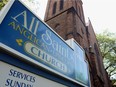 The All Saints Anglican church in Windsor.