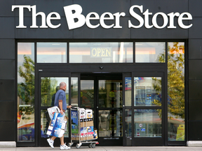 An Ontario Beer Store is pictured.