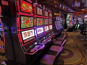 Slot machines at Caesars Windsor are seen in this file photo from Tuesday, May 14, 2019.