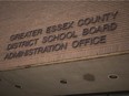 The Greater Essex County District School Board Administration Building is pictured Wednesday, Nov. 22, 2017.