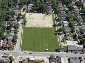 Lots of opportunity for city's urban core. The former Grace Hospital site immediately west of downtown Windsor is shown from above in this July 15, 2015, file photo.
