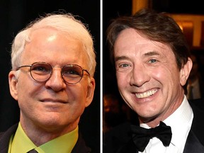 Comedy legends Steve Martin (left) and Martin Short (right) in file photos. The duo are bringing their stage act back to Caesars Windsor on Sept. 27, 2019.
