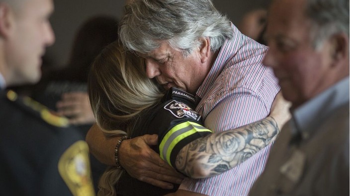 Patients reunite with first responders who kept their hearts beating