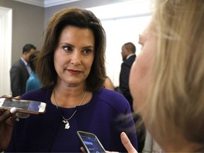 Michigan Gov. Gretchen Whitmer is seen in this file photo from June 3.