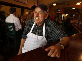 Elias Deli owner Elias "Louie" Sleiman is shown at his downtown Windsor restaurant in July 2013, shortly before his retirement. Sleiman died Tuesday after a short battle with cancer.