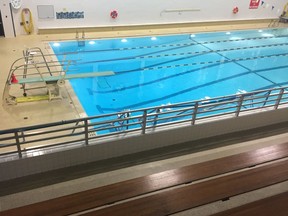 The St. Clair College pool, at the south Windsor campus, is shown in this undated photo. Handout photo.