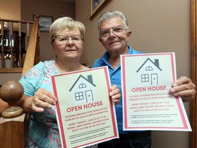Lois and Greg Bebbington will be holding an open house to find solutions for affordable housing for their daughter Stacy.