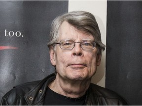 Stephen King, author of Carrie, is shown in this 2017 file photo.