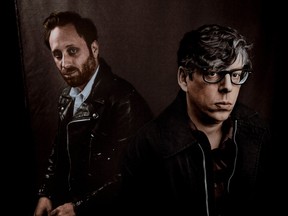 L-R: Black Keys singer-guitarist Dan Auerbach and drummer Patrick Carney. (Warner Music)