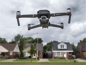 A drone is pictured, Monday, June 24, 2019.