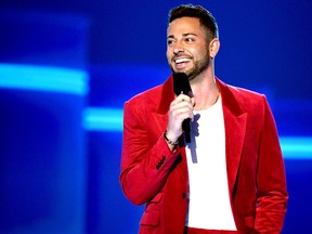 Zachary Levi speaks onstage during the 2019 MTV Movie and TV Awards at Barker Hangar on June 15, 2019 in Santa Monica, Calif. (Kevin Winter/Getty Images for MTV)