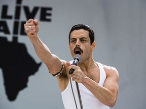 This image released by Twentieth Century Fox shows Rami Malek in a scene from "Bohemian Rhapsody." On Thursday, Dec. 6, 2018.