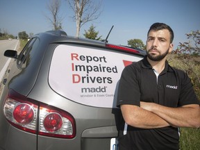 Impaired driving is a 911 situation. Chaouki Hamka, community leader with MADD - Windsor-Essex County, is shown in this Oct. 9, 2018, file photo.