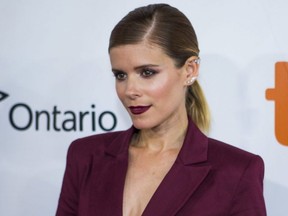 Kate Mara on the red carpet for My Days of Mercy during the Toronto International Film Festival on Sept. 15, 2017.
