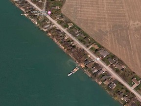 The 700 block of Point Pelee Drive in Leamington is shown in this 2019 Google Maps satellite image.