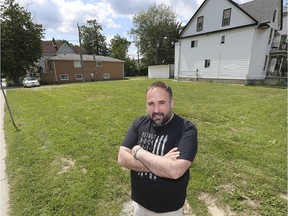 Missing teeth. Windsor Ward 3 Coun. Rino Bortolin is shown at a vacant residential lot at Church Street and Vera Place on June 11, 2019. He wants the city to do more to encourage development on smaller vacant and blighted properties in the downtown.