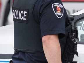 A Windsor police officer is shown in this 2017 file photo.