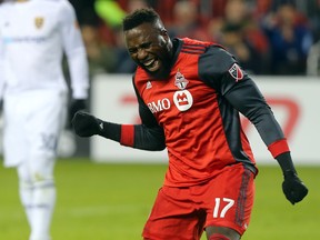 Toronto FC's Jozy Altidore reportedly has a big offer on the table from a Chinese club. (DAVE ABEL/Toronto Sun)