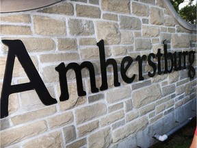 Amherstburg sign