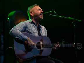 Canadian singer-songwriter Dallas Green performing as City and Colour in Saskatoon in June 2018.