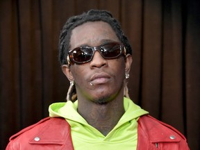 Young Thug attends the 61st Annual GRAMMY Awards at Staples Center on February 10, 2019 in Los Angeles, California.
