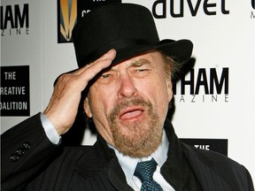 Actor Rip Torn arrives to attend a Creative Coalition Awards Gala held to honour individuals for their commitment to champion social welfare issues in New York, Dec. 18, 2006.