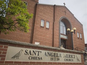 St. Angela Merici Roman Catholic Church on Erie St. in Via Italia, pictured Friday, July 19, 2019.