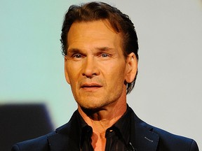 The late actor Patrick Swayze is seen in a 2008 photo.