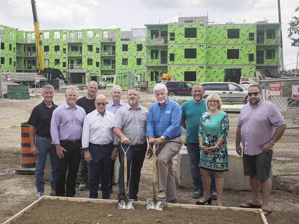 Photos Groundbreaking at West Bridge Place Windsor Star