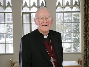 Retired Bishop John Sherlock. (Contributed/Diocese of London)