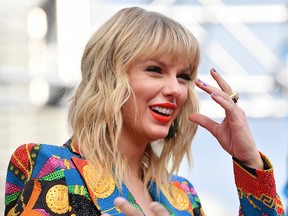 Taylor Swift attends the 2019 MTV Video Music Awards at Prudential Center on August 26, 2019 in Newark, New Jersey. (Dia Dipasupil/Getty Images for MTV)