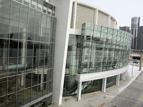 Newly renovated portions of Cobo Hall are seen ahead of the upcoming North American International Auto Show in Detroit, Michigan on Thursday, January 8, 2015.