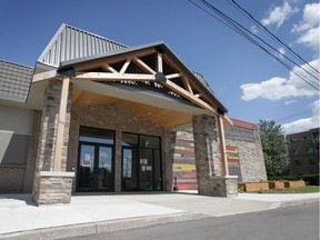 The Ska:na Family Learning Centre's exterior is shown on Friday, Aug. 9, 2019. The organization has transformed the former bingo hall at 1699 Northway Ave. since taking it over.
