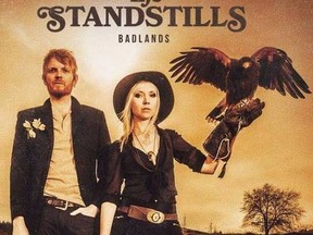 The Standstills, seen on the cover of their album Badlands, are Johnny Fox on guitar and vocals and Renee Couture on drums. They say that four of their guitars were stolen out of their van while they were in Windsor overnight Saturday, Aug. 17, 2019.