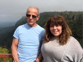 Former Windsor lawyer Don Tait, pictured with his granddaughter Courtney Brablec in 2015, died Monday, Aug. 26, 2019 in Durban, South Africa. HANDOUT