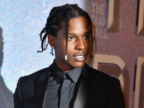 In this file photo taken Sept. 13, 2018, A$AP Rocky attends Rihanna's 4th Annual Diamond Ball at Cipriani Wall Street in New York City.