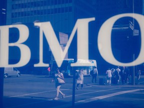 BMO set aside $306 million for credit losses, up from $186 million, a year ago.