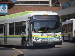 A Transit Windsor bus leaves the bus depot in downtown Windsor, Wednesday, August 21, 2019.
