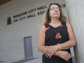 Vincenza Mihalo, Human Resources Manager for the City of Windsor, is pictured outside City Hall, Tuesday, August 20, 2019.