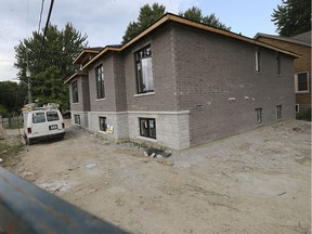 Windsor's real estate market is so hot, infill lots are now being snapped up by developers. Here, a residence is shown Aug. 15, 2019, under construction at a long-vacant lot at Cabana Road and Dominion Boulevard.