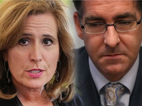 Sandra Pupatello and Windsor-West MP Brian Masse are pictured in this photo illustration.