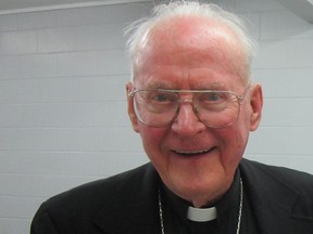 The Most Rev. John Sherlock, Bishop Emeritus of the Diocese of London
