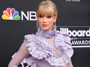 Taylor Swift attends the 2019 Billboard Music Awards at MGM Grand Garden Arena on May 1, 2019 in Las Vegas.