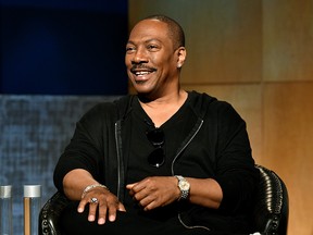 Eddie Murphy speaks onstage during the LA Tastemaker event for Comedians in Cars at The Paley Center for Media on July 17, 2019 in Beverly Hills City. (Emma McIntyre/Getty Images)