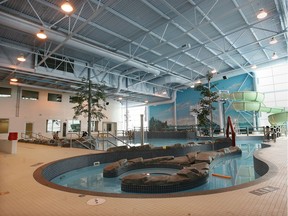 The aquatics area at the Lasalle Vollmer Recreation Complex.