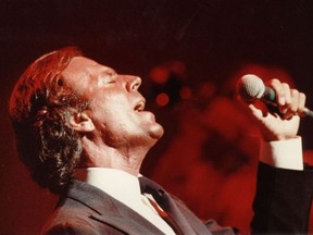 Singer Julio Iglesias.