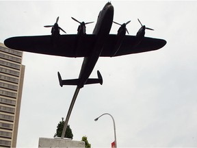 The RAF/RCAF Memorial and Plaque at Dieppe Gardens are shown in this 2006 file photo.