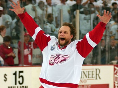 DARREN MCCARTY FOR THE WIN 🏆 #redwings #detroit #hockey #stanleycup #